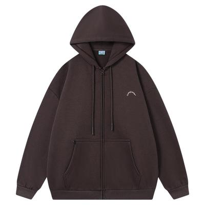 CryingCenter远红外自发热基础款拉链连帽加绒卫衣男女款哭喊中心