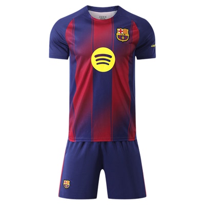 定制运动比赛儿童短袖套装