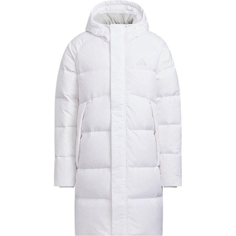 Adidas/阿迪达斯正品2025男女运动休闲保暖长款羽绒服KQ5515