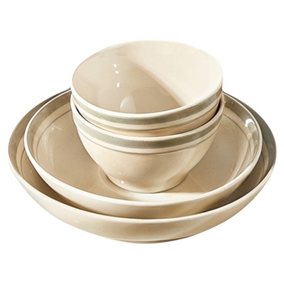 墨色碗盘餐具家用2025新款高颜值饭碗汤碗面碗鱼盘釉下彩大碗菜盘