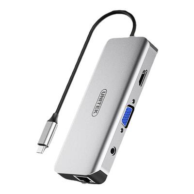 TYPE-C多合一，VGA+HDMI+网口+PD