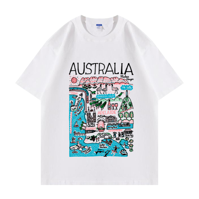 澳大利亚Australia旅游地标T恤衫