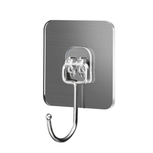 白墙专用挂钩免打孔强力承重粘胶贴墙水泥腻子乳胶漆石灰白灰墙壁