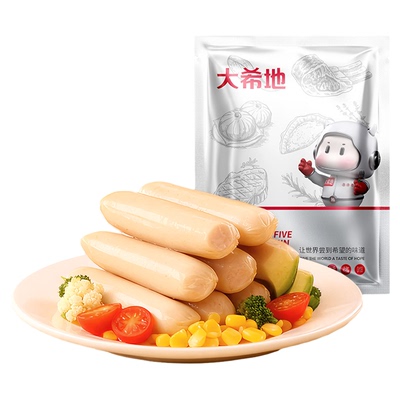 大希地低脂鸡肉肠健身即食代餐