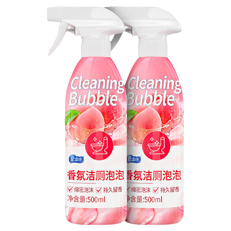 爱恩倍马桶清洁慕斯香氛洁厕泡泡