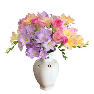 香雪兰鲜花云南基地直发室内水培客厅插花情人节小苍兰鲜切花花束