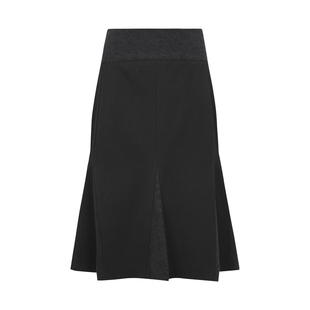 dorydory  鱼尾半身裙2026春新款黑色百搭中腰中长款鱼尾裙女