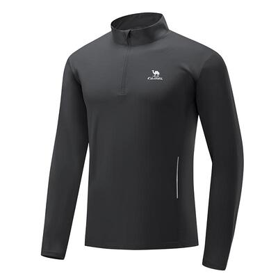 骆驼运动工装长裤男2025夏季梭织休闲束脚卫裤防泼水户外登山裤子