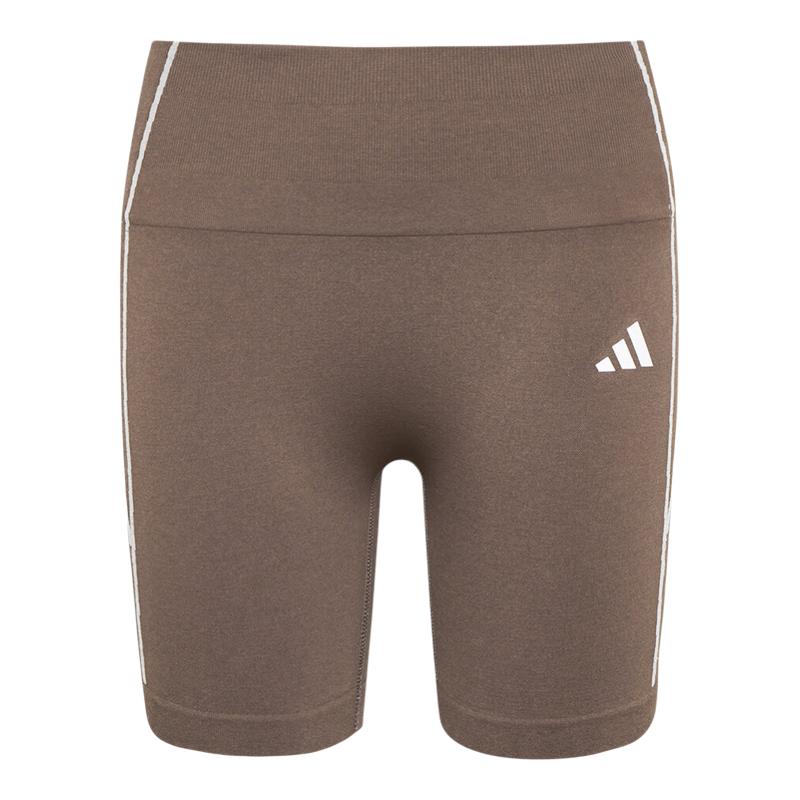 【自营】adidas阿迪SEAMLESS SHO L女子运动训练紧身短裤LF5003