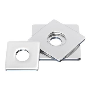 304/316不锈钢四方垫片正方形平垫圈方型加大加厚幕墙用M5M6M8-20
