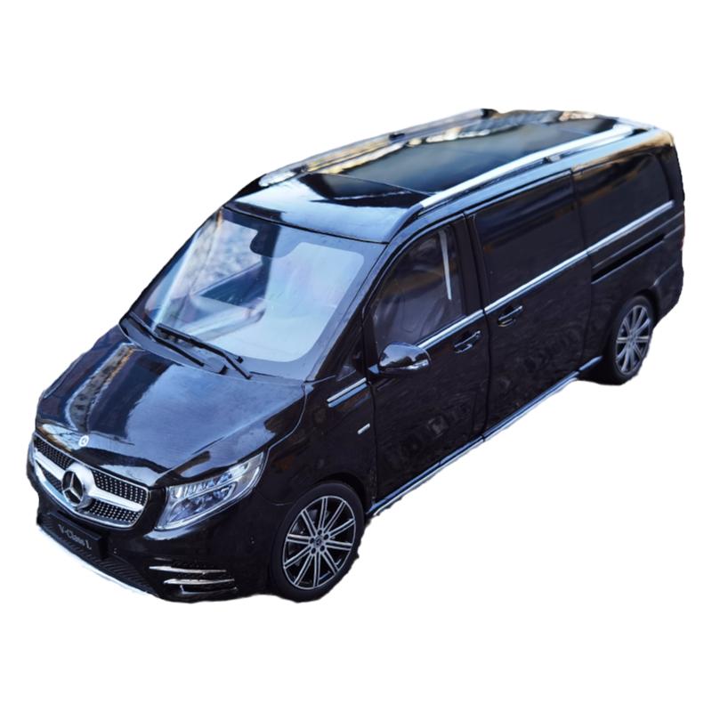 原厂 1:18 奔驰V260L V级 MPV商务车合金汽车模型收藏唯雅诺车模