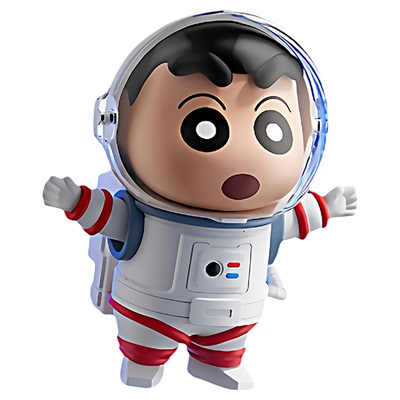 乐森迷你机器人蜡笔小新手办