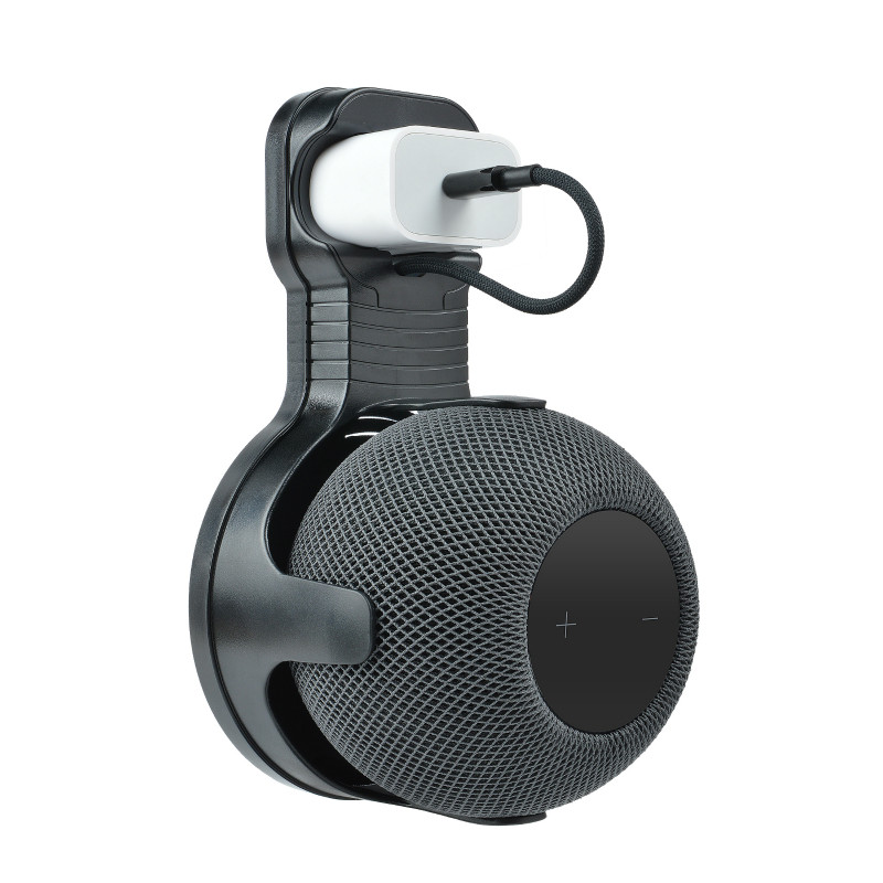 免打孔Apple苹果音箱响HomePod mini墙壁悬挂支架收纳防尘保护套