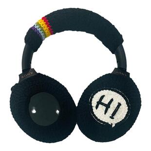 适用于索尼XM4手工编织头戴蓝牙保护套钩针毛线横梁套产品索尼XM5 XM6耳机保护套 可定制