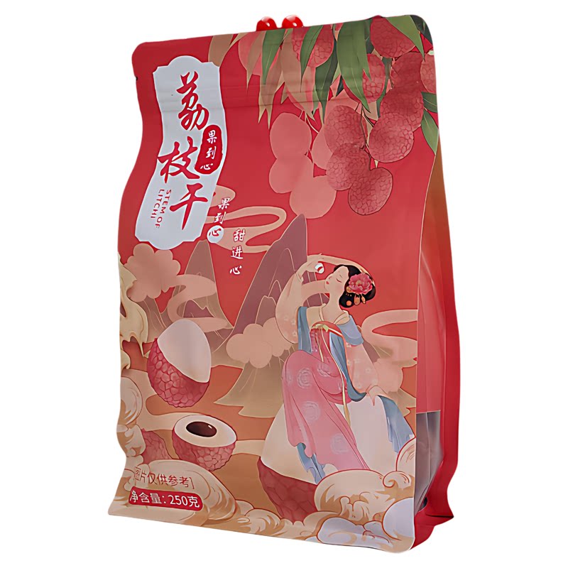 包邮热卖2025新鲜荔枝干年货广东名优特产马头果到心桂味核小肉厚