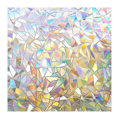 3D镭射装饰窗贴透光不透明