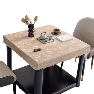烤火电炉罩长方形桌子皮套防水防油防烫PVC桌布桌套正方形桌面罩