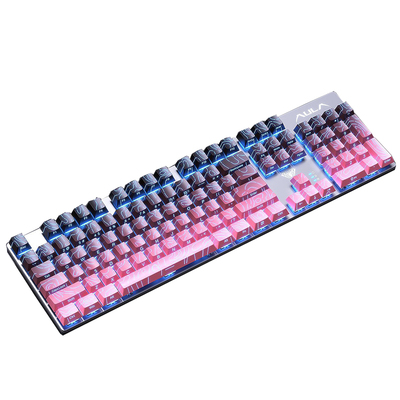 狼蛛F2068Pro有线机械键盘全键热插拔电脑电竞游戏办公背光套装