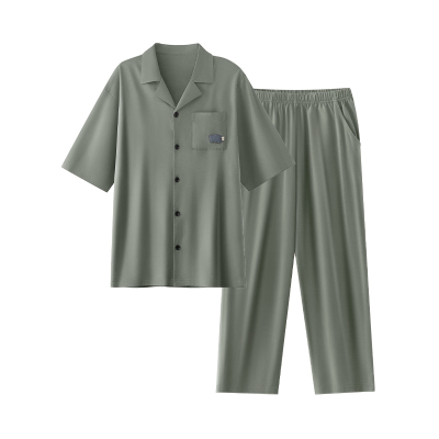 森马家居服男款2025男生短袖睡衣