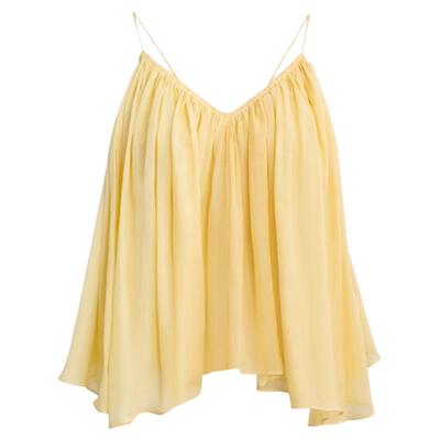 The Festive 豆荚真丝飘逸吊带时尚潮流宽松吊带衫女上衣春夏新款