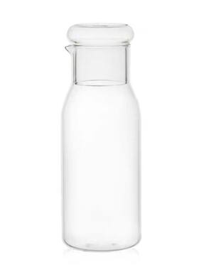 冷水壶家用高硼硅玻璃耐高温白开水冰箱凉水壶大容量冷饮瓶泡茶瓶