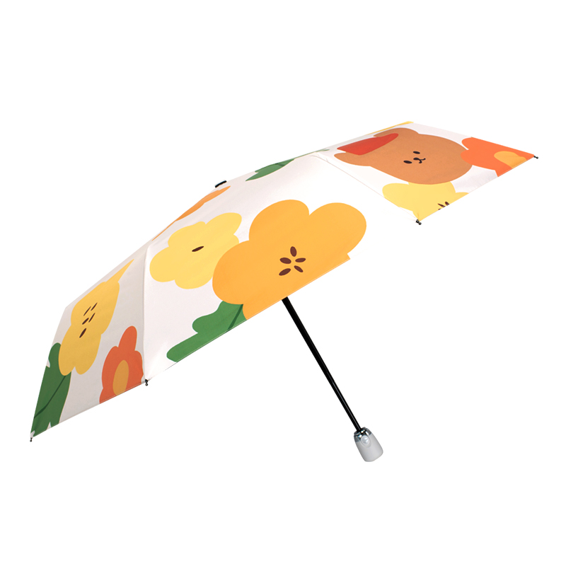 知伞 清仓全自动太阳伞防晒防紫外线遮阳伞女可爱折叠晴雨伞两用
