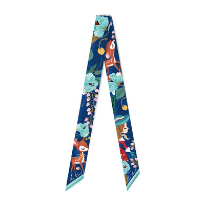 ZOELAND茜茜公主原创童话窄丝巾