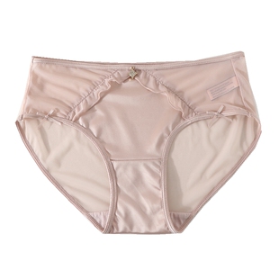 女士性感火辣蕾丝内裤女丝滑冰丝速干低腰包臀三角短裤纯棉抑菌裆