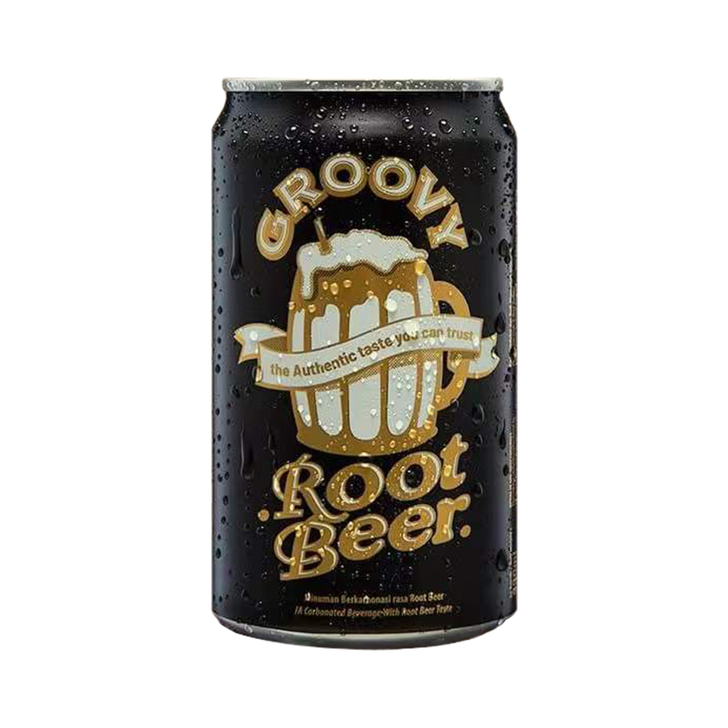 Groovy歌诺威RootBeer老司机清凉提神饮料乐啤露可乐饮品根汁汽水