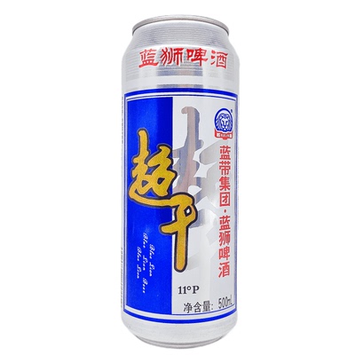 蓝带500ml通用河北省11超干啤酒