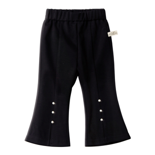 木本尚女童秋冬裤子时装款2026新款宝宝长裤松紧腰修身休闲裤童装