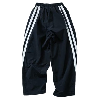 尼龙速干联名弯刀休闲裤男女同款