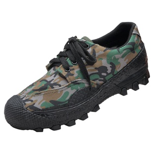 正品3537解放鞋男户外耐磨登山鞋防滑工地劳保鞋新式迷彩训练胶鞋