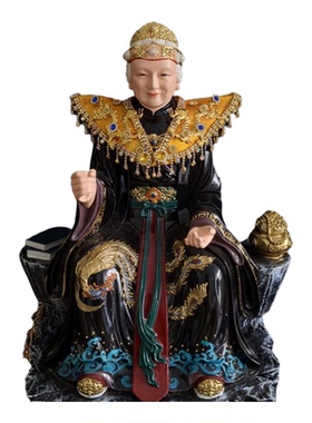 黑老太太凤冠娘娘九尾狐观音王母娘帽子泰山奶奶九天头饰披肩披风