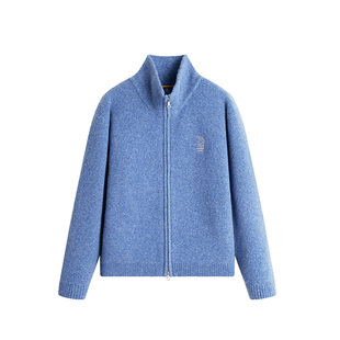 [POPSUNDAY摇钱船系列]Navigare小帆船加厚针织开衫男士休闲外套