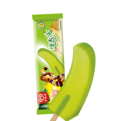 和路雪雪糕绿舌头苹果味果冻冰棍奇彩旋柠檬柳橙果汁棒冰冰淇淋