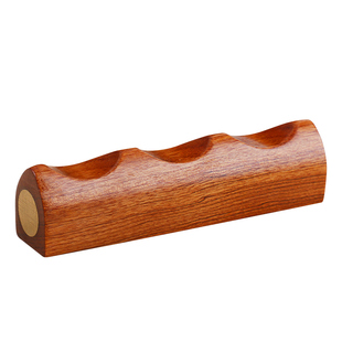 红贵宝镶铜实木毛笔架笔山笔搁古风文房四宝笔搁镇尺镇纸创意摆件