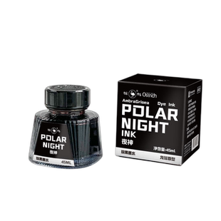 鸵鸟高级纳米碳素黑色复古钢笔水学生书钢笔墨水非碳素钢笔用速干