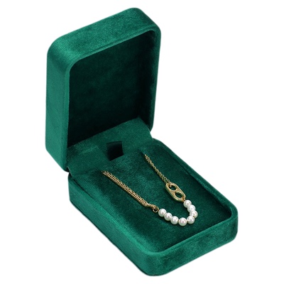 京梵JYNFUN高级丝绒小项链盒礼盒