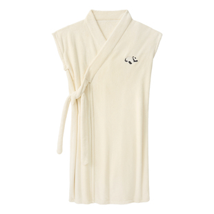 三利浴袍比纯棉吸水速干四季通用情侣男女同款洗完澡穿的加厚浴衣