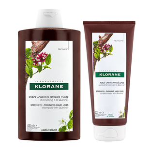 【会员超值购】法国klorane康如奎宁金鸡纳防脱发洗护套组旅行装