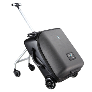 QBOX懒人行李箱儿童行李箱拉杆箱宝宝可坐可登机溜遛娃宝宝旅行箱