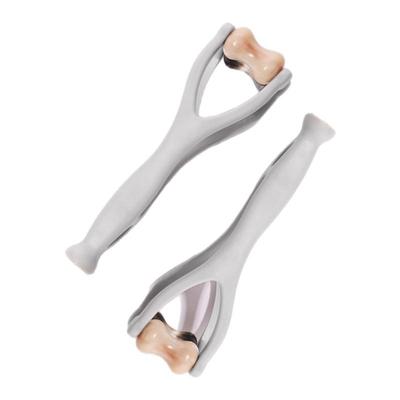 牛角手指按摩器滚轮按摩夹刮手指