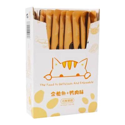 布克猫条猫咪零食宠物营养增肥发腮补水互动奖励通用鸡肉三文鱼