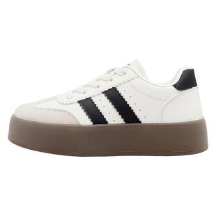 回力女鞋厚底德训鞋女2025新款爆款冬季小白鞋休闲鞋子加绒板鞋女