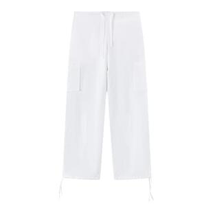 DIONYS*Drawstring Linen Pants 可系带脚口休闲亚麻长裤