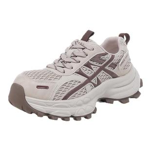 星期六老爹鞋女款2025秋新款厚底增高休闲运动鞋显脚小轻便跑步鞋