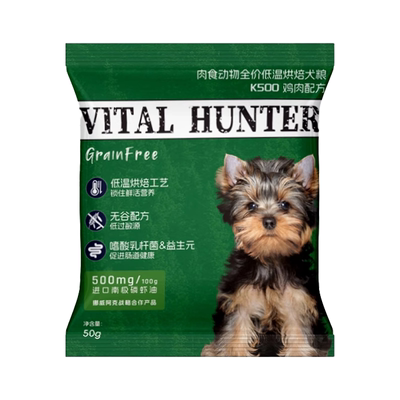 肉食动物美毛烘焙狗粮