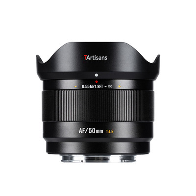 七工匠三剑客AF25/35/50mmF1.8自动对焦大光圈微单镜头适用E/Z/X
