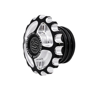 适合哈雷XL883 1200 X48 改装CNC油箱盖 RSD油箱盖 360度旋转盖面